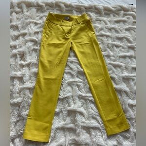 LOFT Mustard Yellow Pants